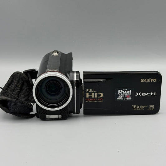 Sanyo Xacti VPC-FH1 Digital Camcorder | Full HD 1080p | Black