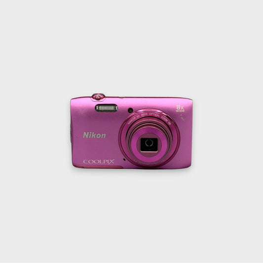 Nikon Coolpix S3600 Pink Digital Camera - Retro Digitals