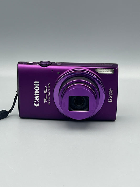Canon PowerShot ELPH 340 HS Digital Camera - Retro Digitals