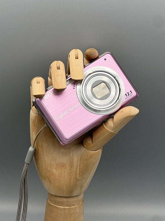 Sony CyberShot DSC-S980 Pink Digital Camera - Retro Digitals