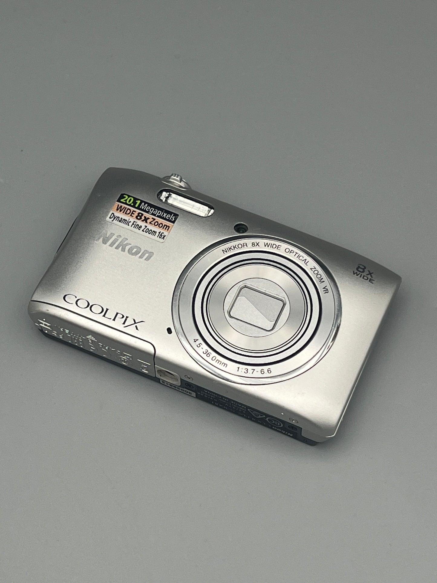 Nikon Coolpix S3600 20.1MP Digital Camera - Retro Digitals