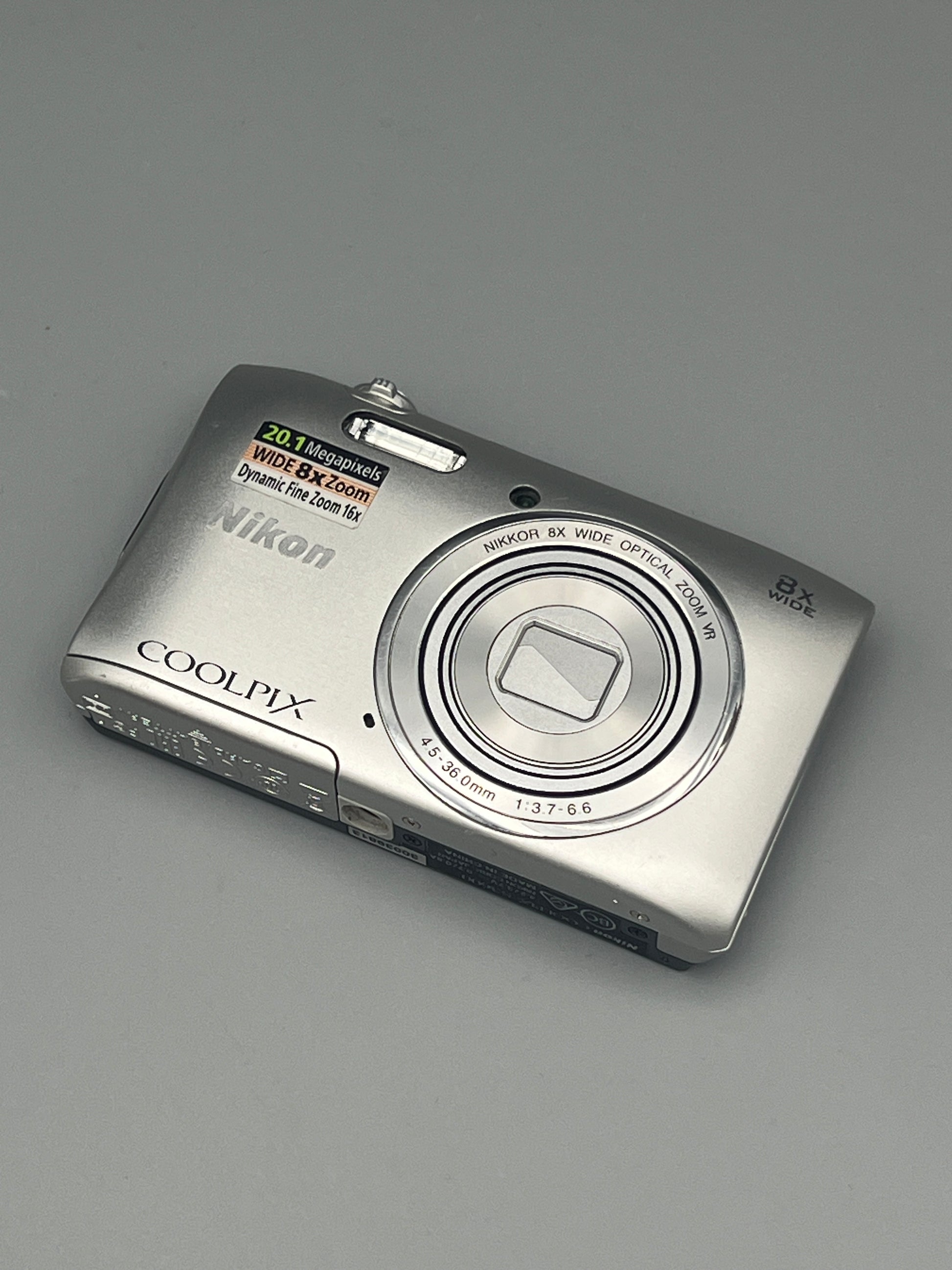Nikon Coolpix S3600 20.1MP Digital Camera - Retro Digitals