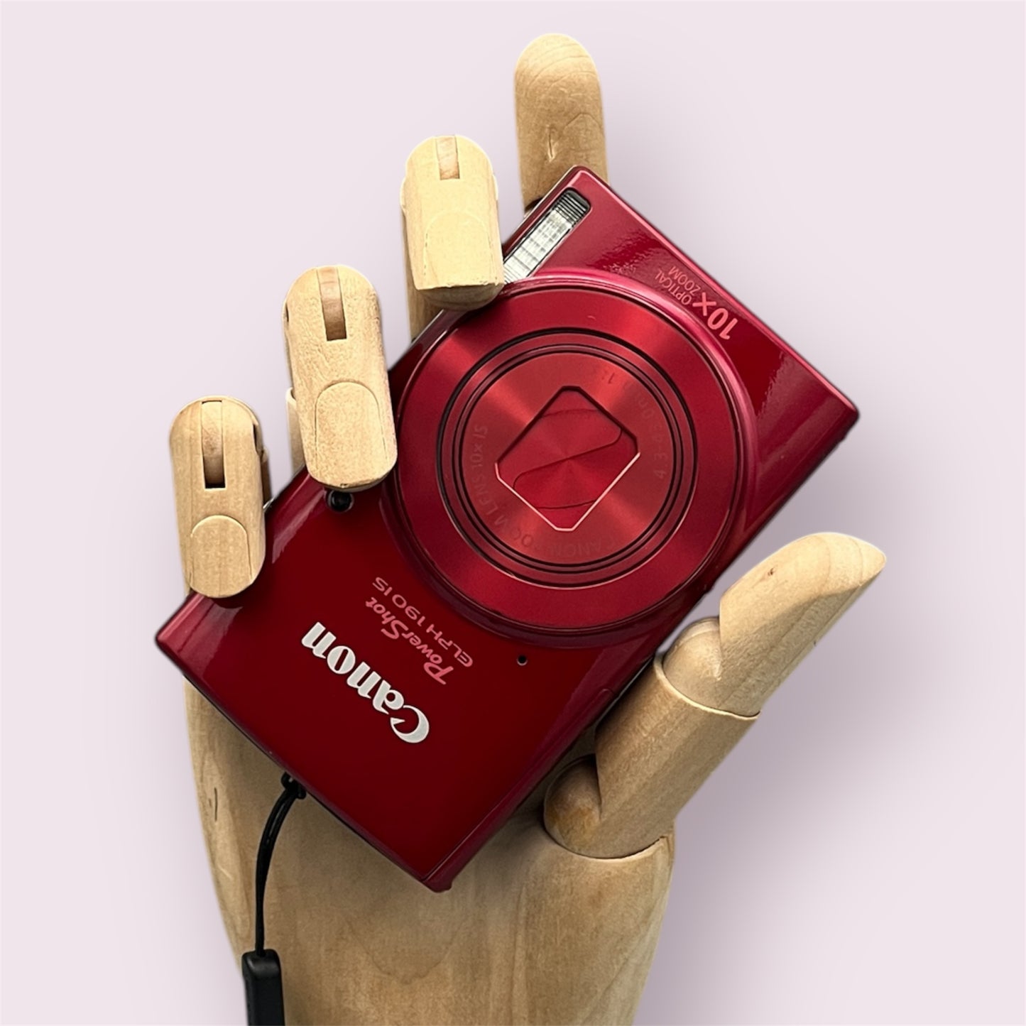 Canon Powershot ELPH 190 IS Digital Camera - Red - Retro Digitals