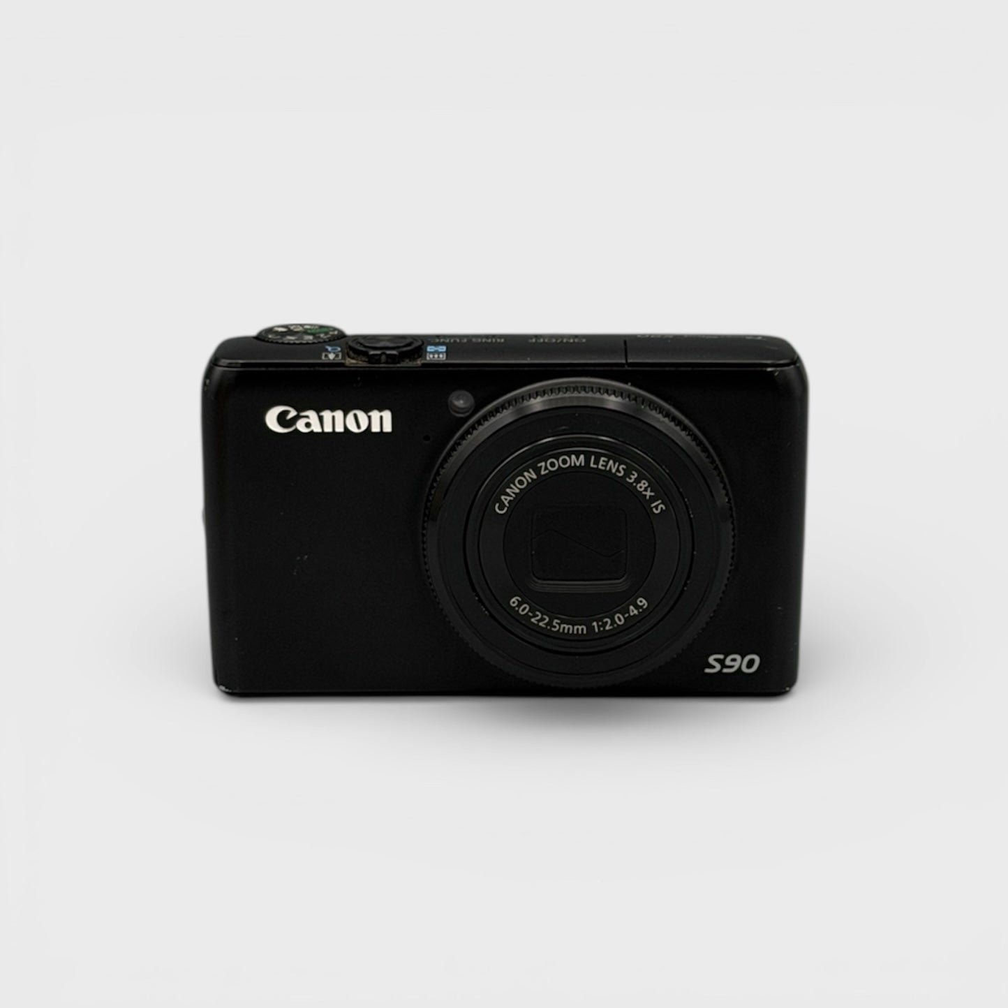 Canon PowerShot S90 Digital Camera | RAW Shooting, 10 MP CCD, 3.8x