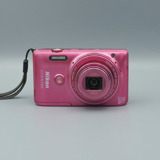 Nikon Coolpix S6900 Digital Camera | Rare | Flip Screen | Pink