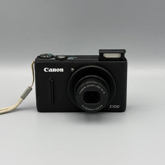 Canon PowerShot S100 Digital Camera | 12MP | Black