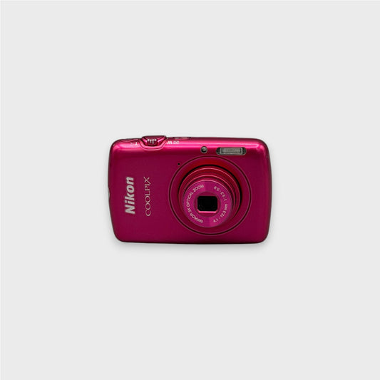Nikon Coolpix S01 Pink Digital Camera - Retro Digitals