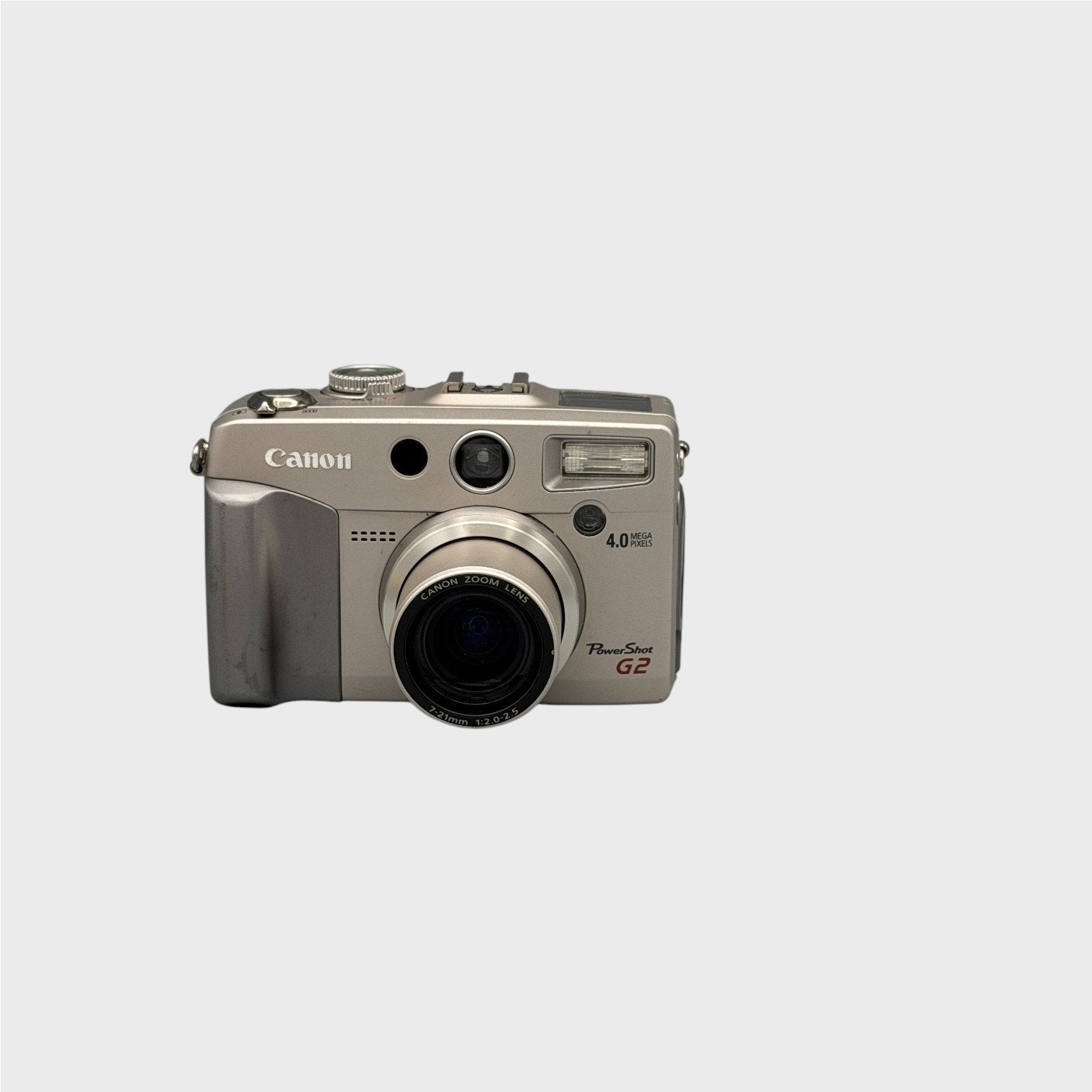 【美品】Canon PowerShot G2 Canon PowerShot G2 Digital Camera | 4MP CCD, Silver – Retro Digitals