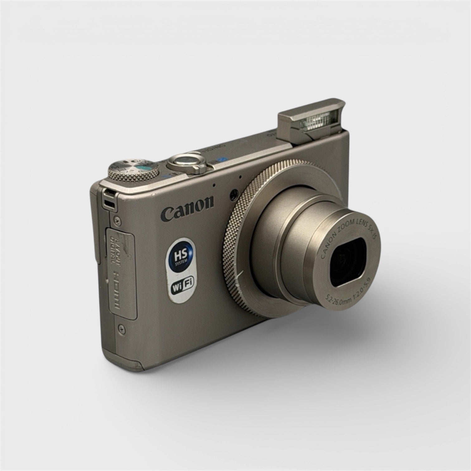 Canon PowerShot S110 Digital Camera | 12.1MP CMOS, f/2.0 Lens