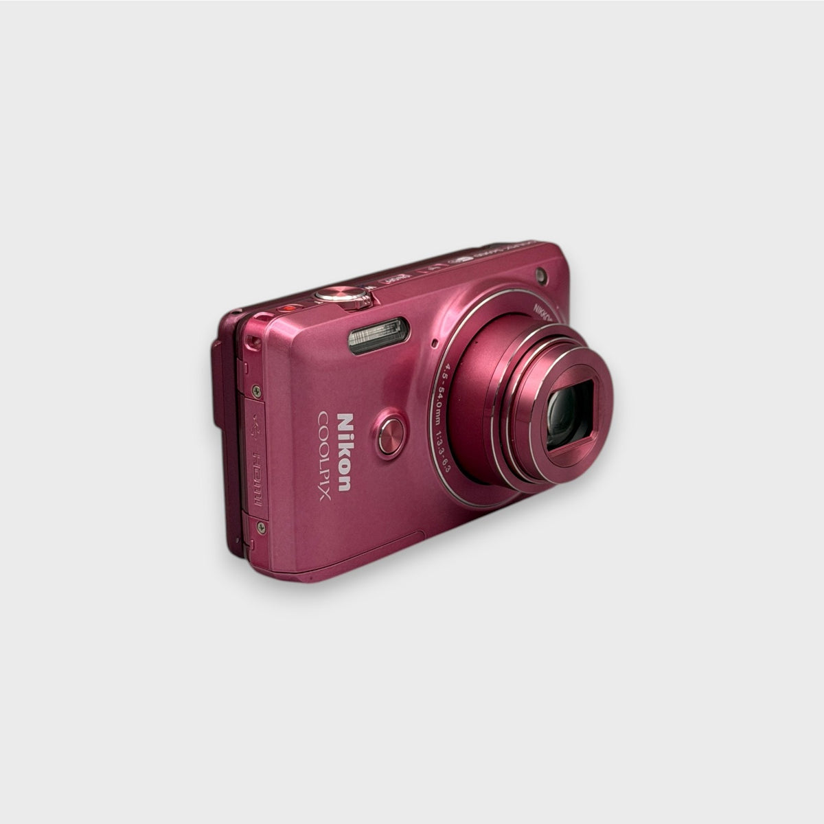Nikon Coolpix S6900 Pink Digital Camera Flip Screen