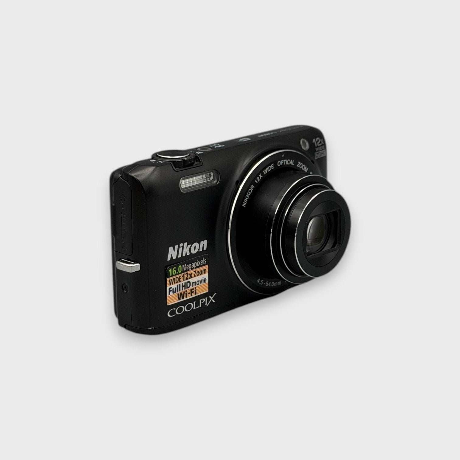 ★動作OK★ Nikon COOLPIX S6800 ニコン コンデジ Nikon Coolpix S6800 | 16MP CMOS, 12x Zoom, Wi-Fi – Retro Digitals