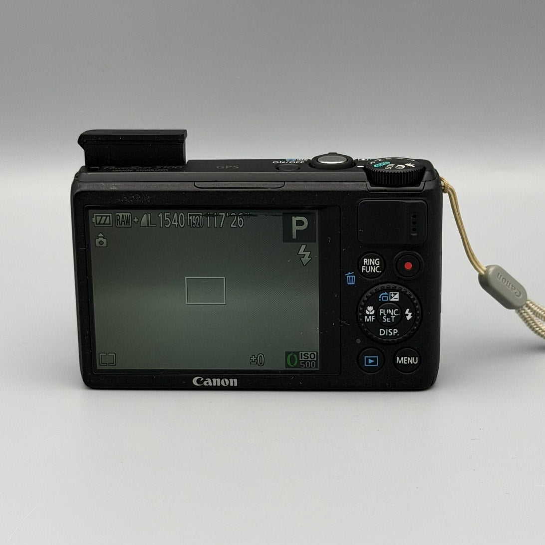 Canon PowerShot S100 Digital Camera | 12MP | Black