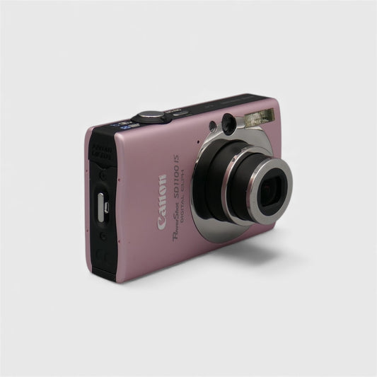 Canon PowerShot SD1100 IS Pink Digital Camera - Retro Digitals