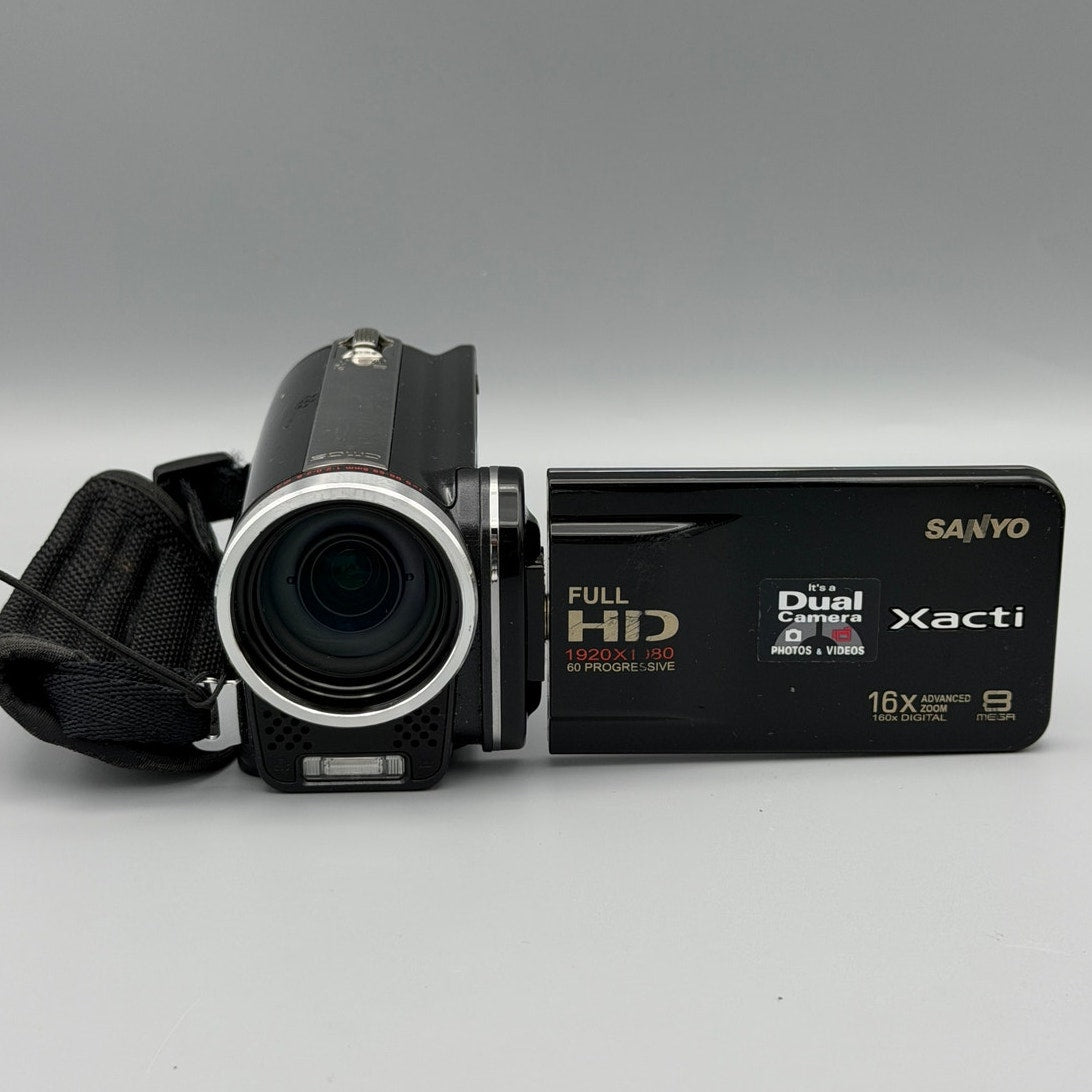 Sanyo Xacti VPC-FH1 Digital Camcorder | Full HD 1080p | Black