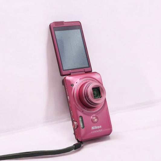 Nikon Coolpix S6900 Digital Camera | Rare | Flip Screen | Pink