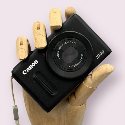 Canon PowerShot S100 Digital Camera | 12MP | Black
