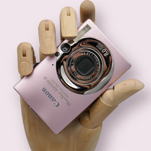 Canon PowerShot SD1100 IS Pink Digital Camera - Retro Digitals
