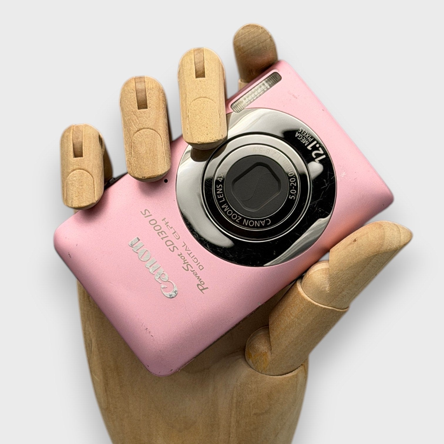 Canon PowerShot SD1300 IS Pink Digital Camera - Retro Digitals