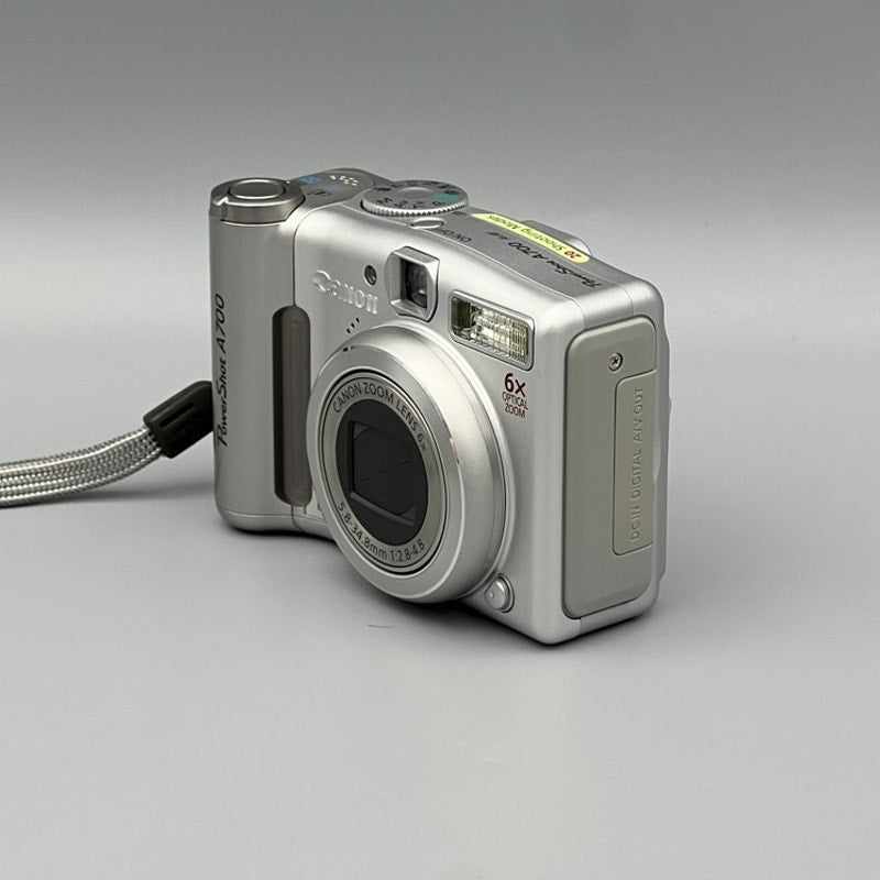 Canon PowerShot A700 Vintage Digital Camera-Retro Digitals