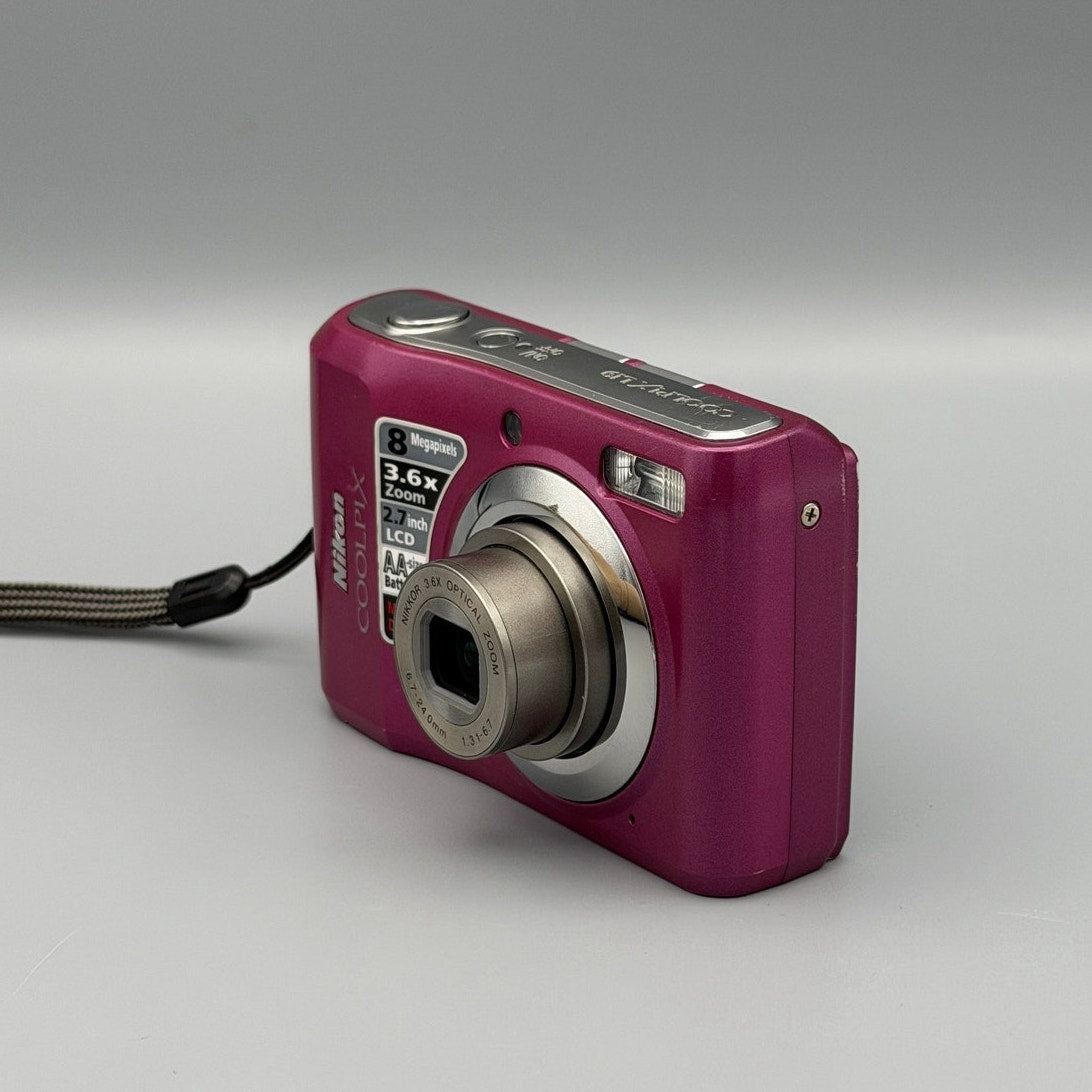 Nikon Coolpix L19 Pink Digital Camera