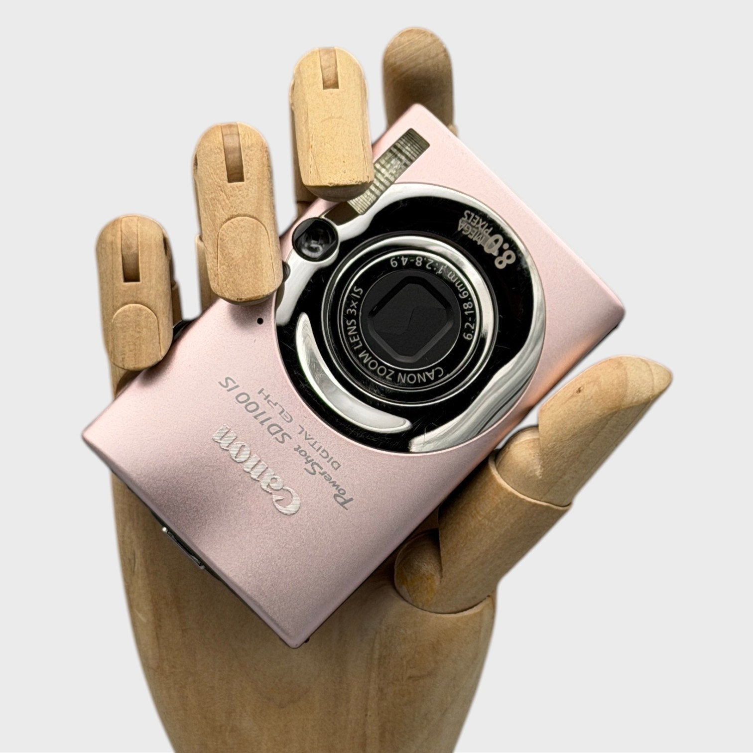 Canon PowerShot SD1100 IS | 8MP CCD Pink Digital Camera – Retro
