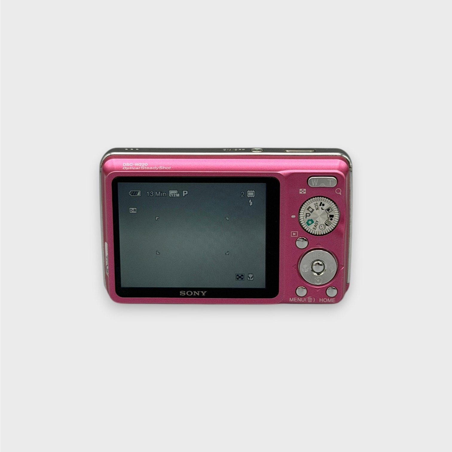 Sony Cyber-shot DSC-W220 | 12.1MP CCD, Pink – Retro Digitals