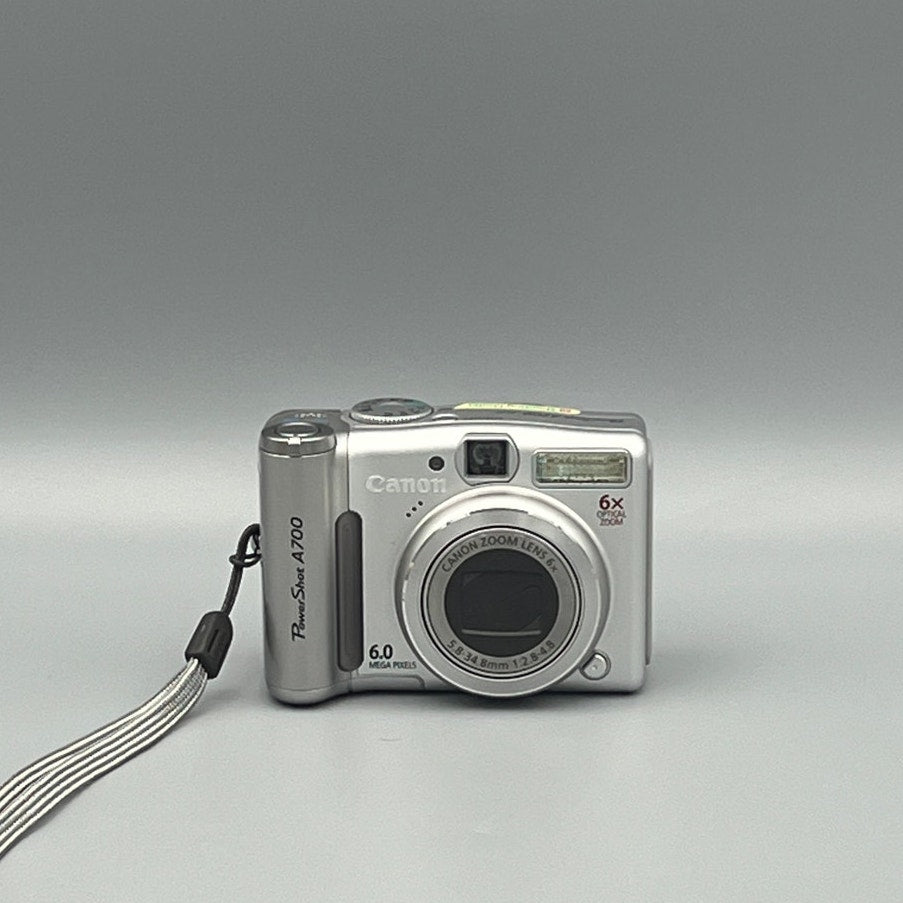 Canon PowerShot A700 Vintage Digital Camera-Retro Digitals