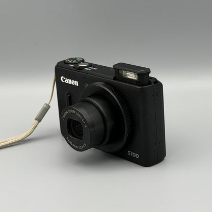 Canon PowerShot S100 Digital Camera | 12MP | Black