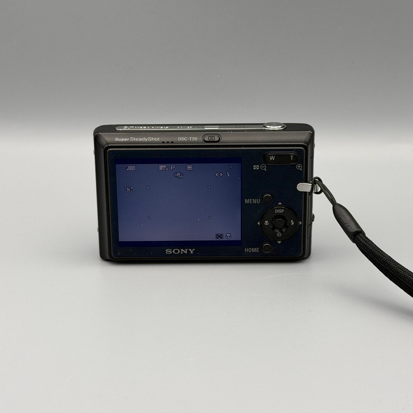 Sony Cyber-shot DSC-T20 Digital Camera | 8.1MP CCD, Carl Zeiss