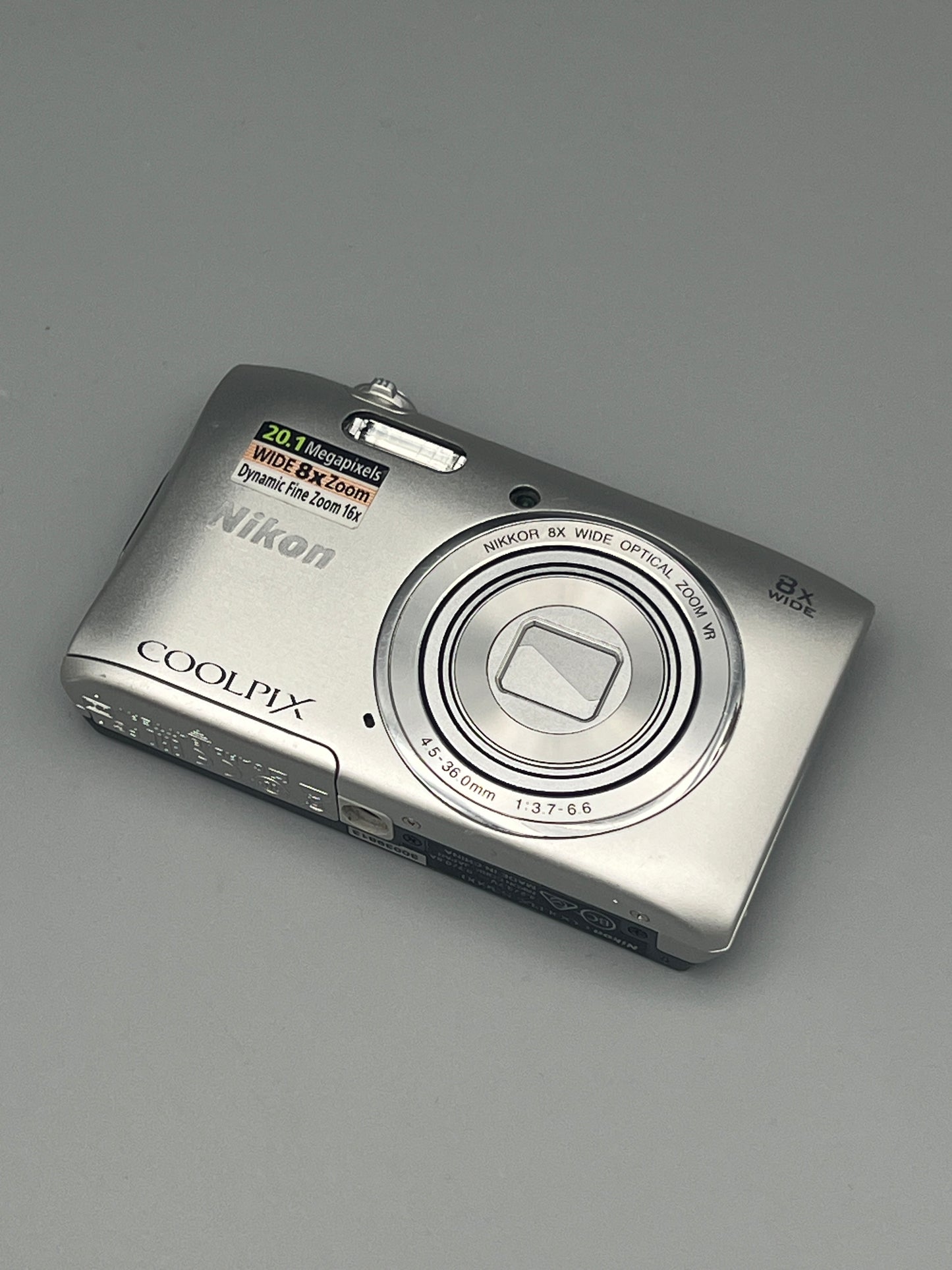 Nikon Coolpix S3600 20.1MP Digital Camera