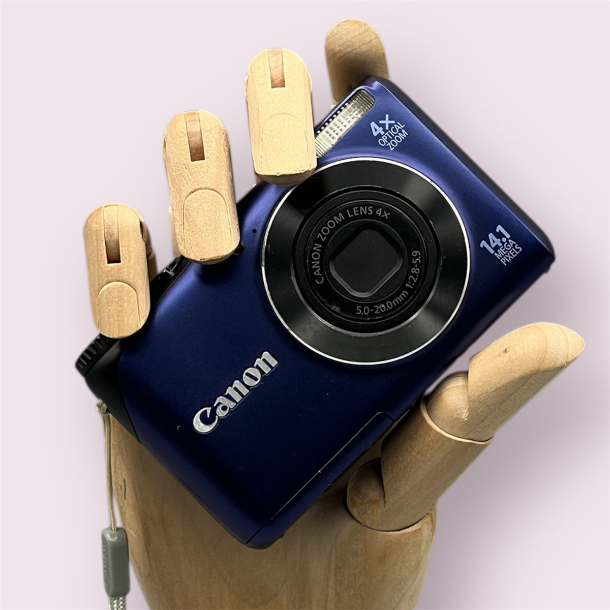 Canon PowerShot A2200 Black Digicam | 14.1 MP CCD, 4x Zoom – Retro 