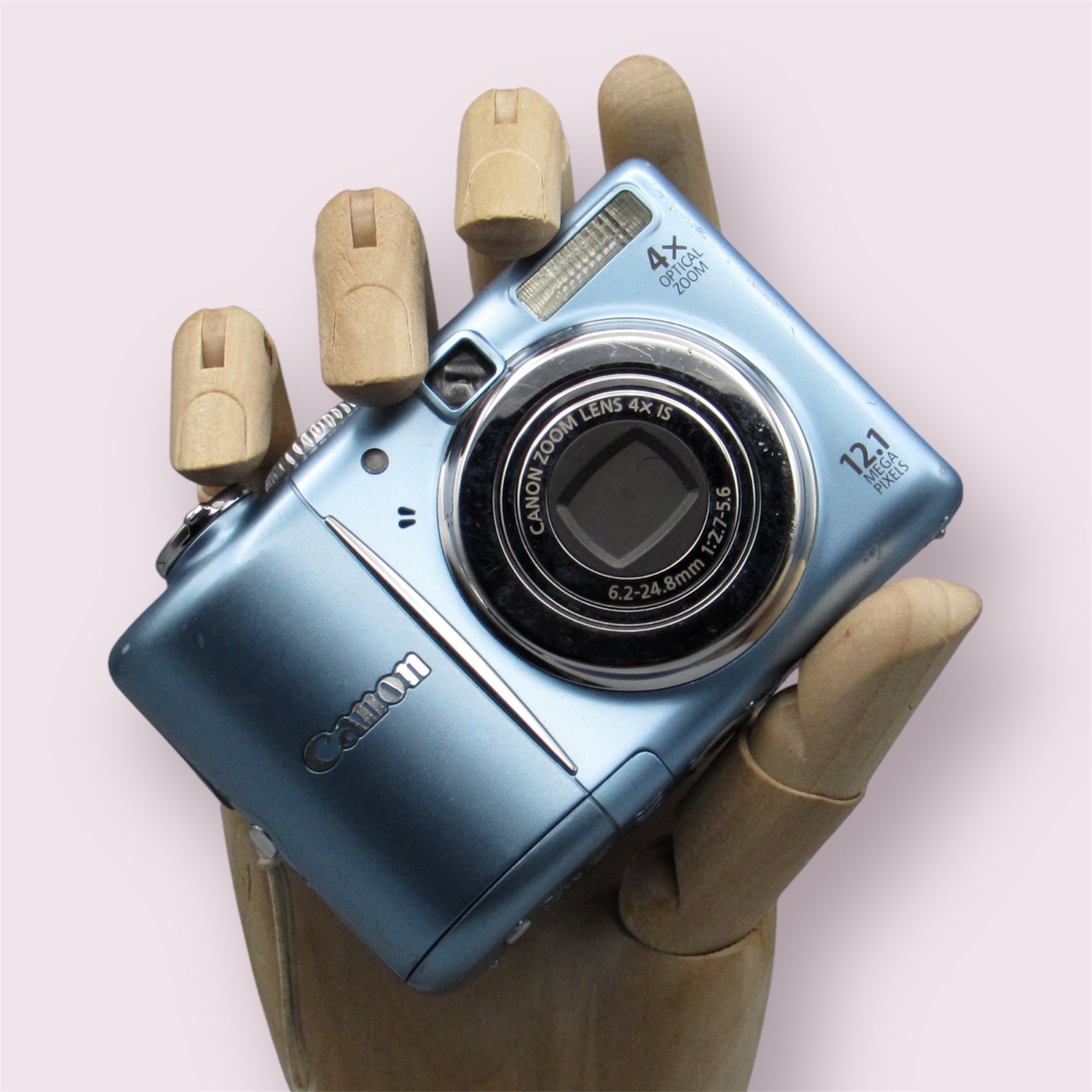 Canon Powershot A1100 IS digital camera blue - Retro Digitals