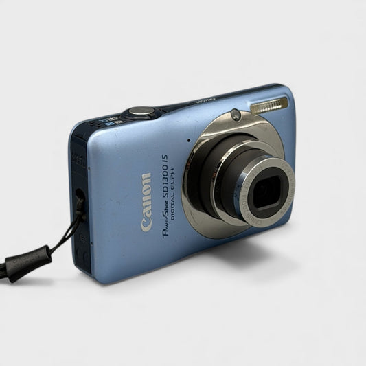 Canon Powershot SD1300 Digital Camera - Blue - Retro Digitals