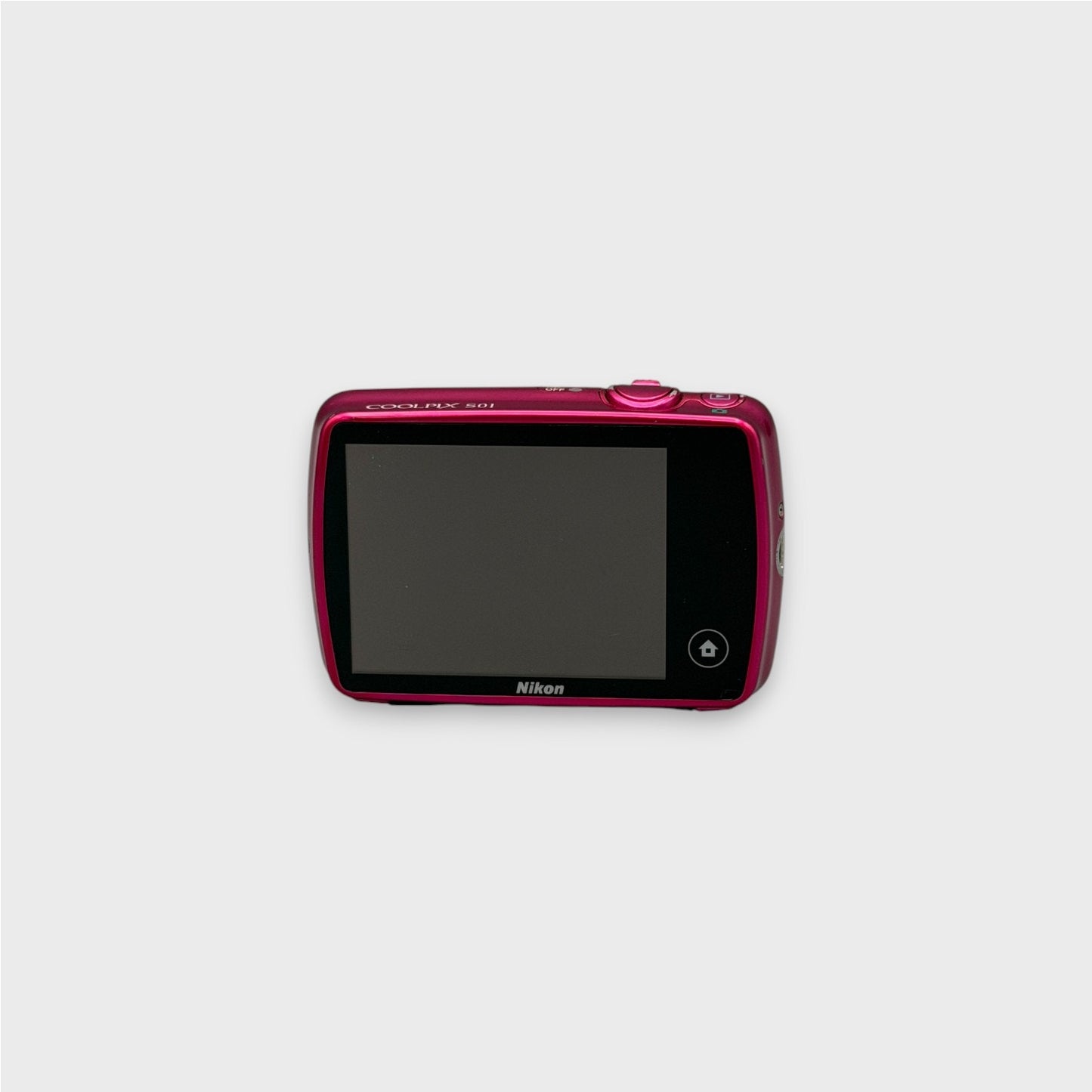 Nikon Coolpix S01 Pink Digital Camera