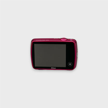 Nikon Coolpix S01 Pink Digital Camera