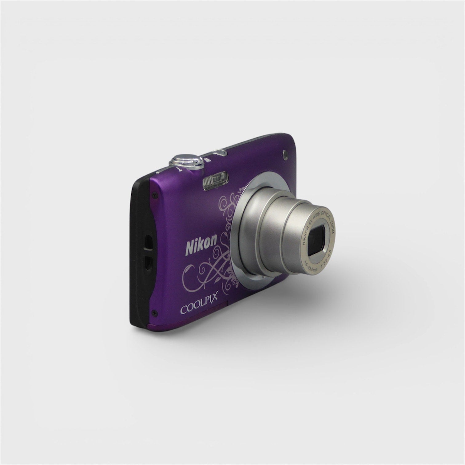 Nikon Coolpix A100 Purple Flower Edition | 20.1MP CCD, 5x Zoom