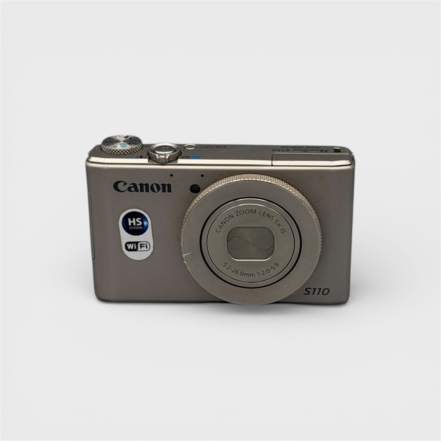 Canon PowerShot S110 Digital Camera | 12.1MP CMOS, f/2.0 Lens