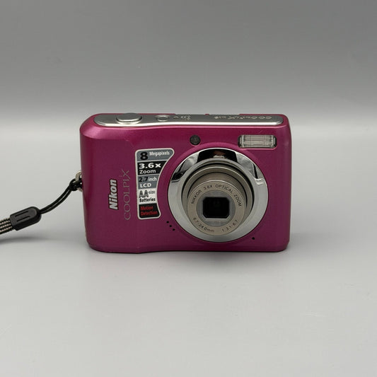 Nikon Coolpix L19 Pink Digital Camera