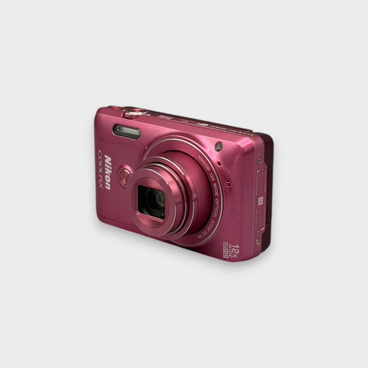 Nikon Coolpix S6900 Pink Digital Camera Flip Screen