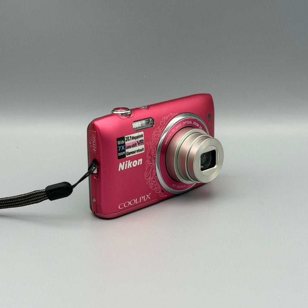 Nikon Coolpix S3500 Pink Digital Camera
