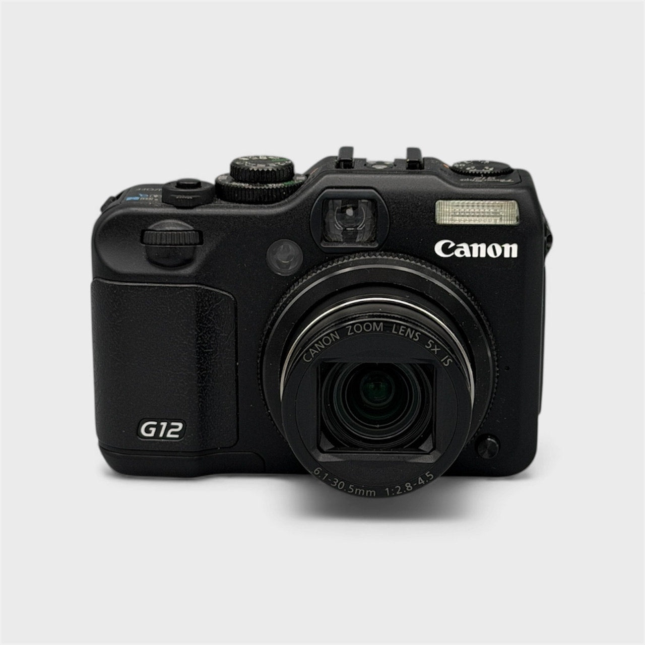 Canon PowerShot G12 Digital Camera | 10MP CCD, Flip Screen, 5x