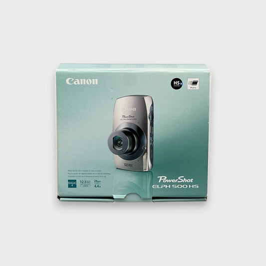 Canon PowerShot ELPH 500 HS Digital Camera | 12.1MP | Silver