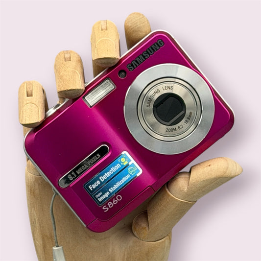 Samsung S860 Pink Digital Camera