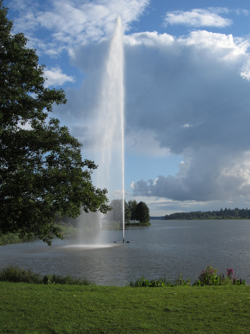 Järvenpää lakeside fountain