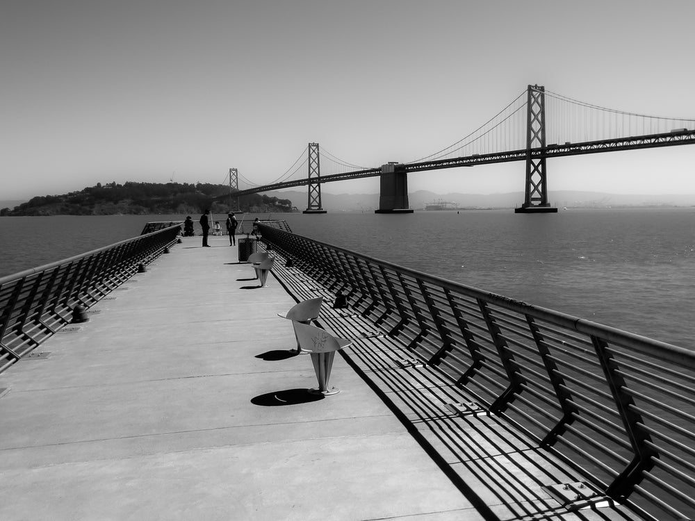 Bay Bridge from the pier
