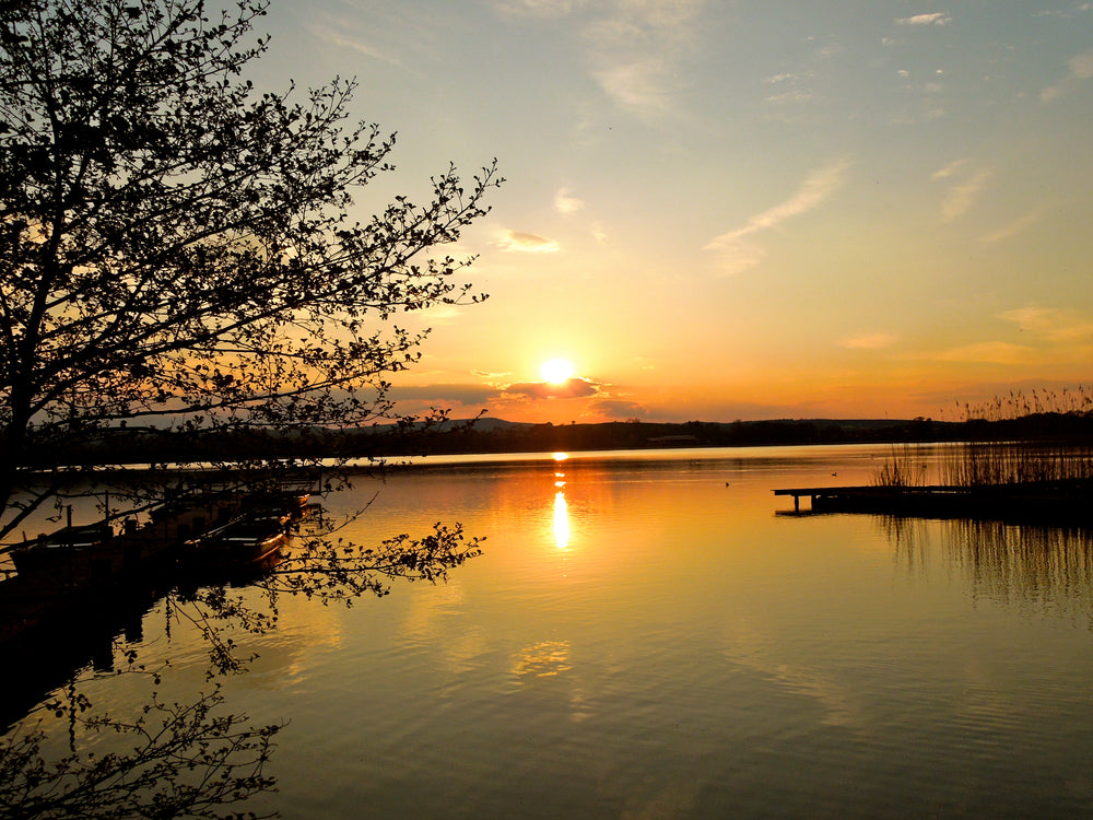 Sunset at Seeburger See