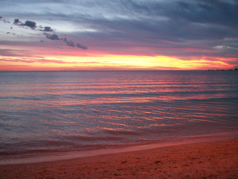 Sunset at Middle Park Beach